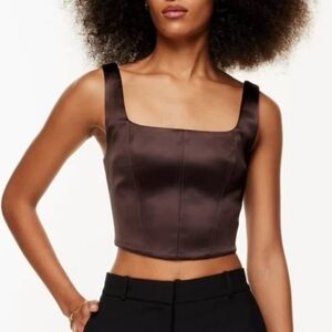 Bustier Brown Size M